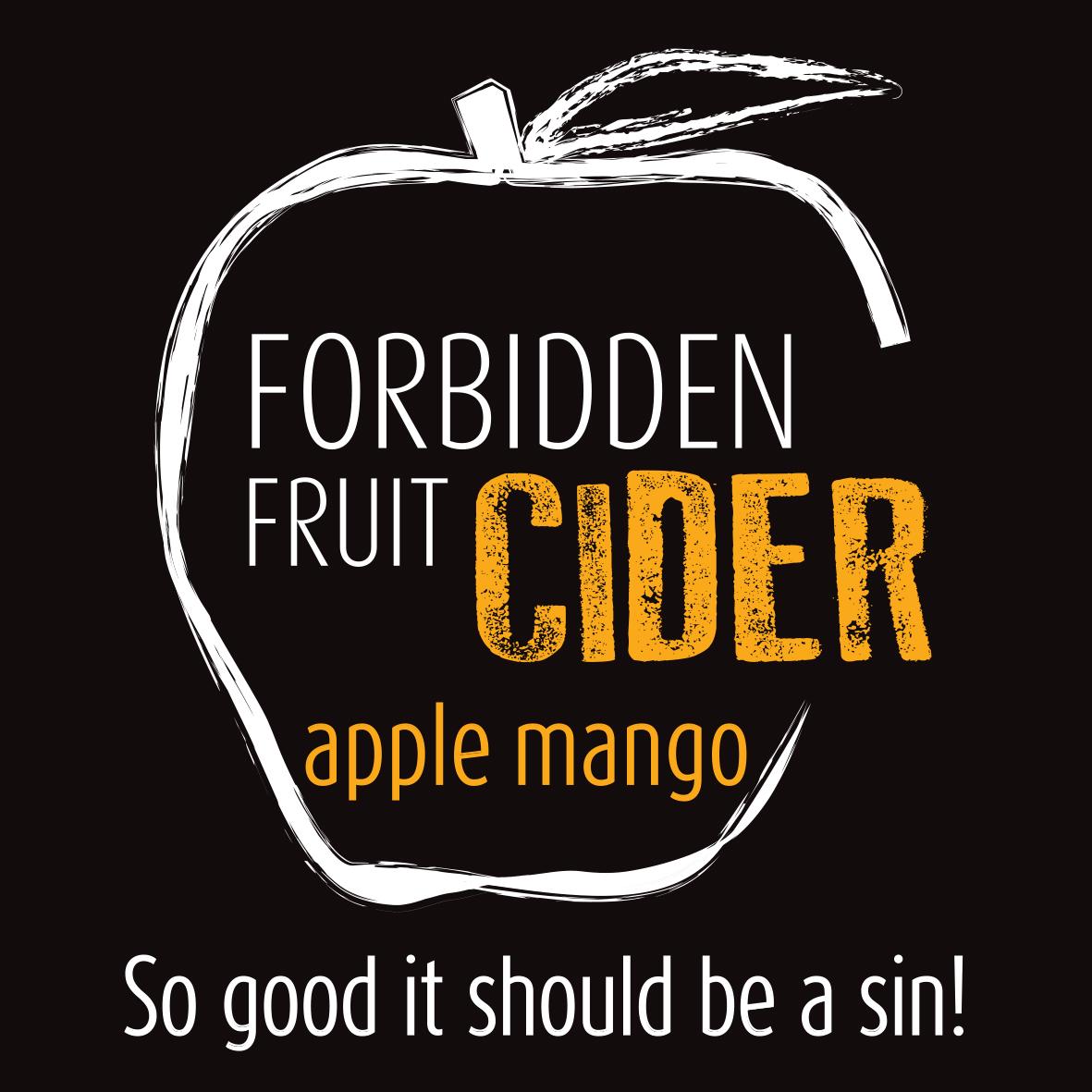 forbidden fruit cider apple mango cider