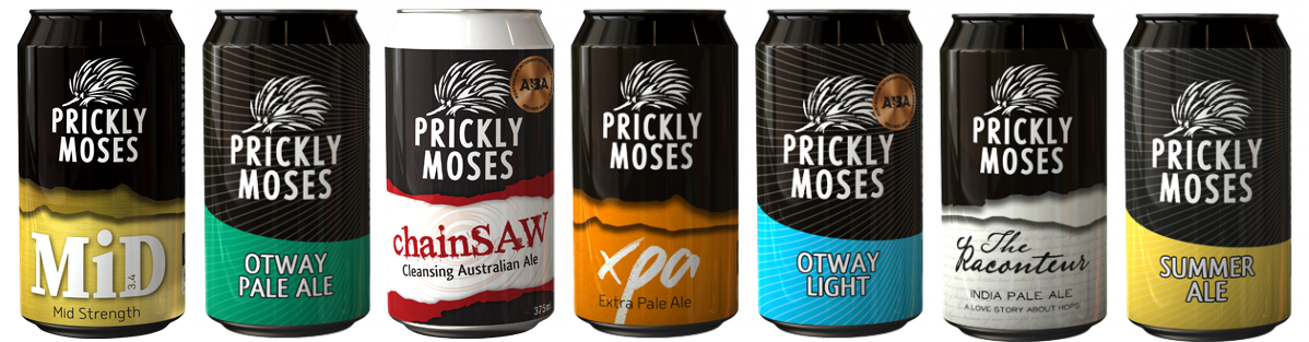 prickly moses beer cans